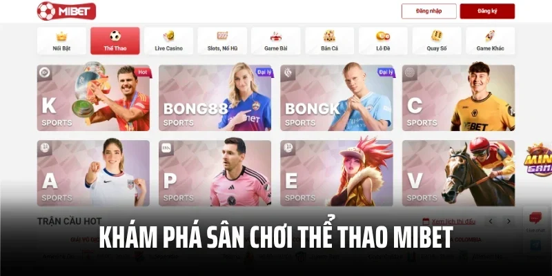 Khám phá sân chơi thể thao Mibet